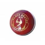 SM Black Buster Cricket Leather Ball 